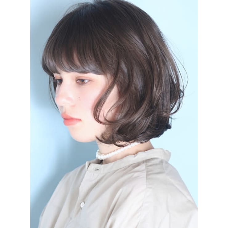 ふわっとパーマ 大人のひし形ボブ Beautrium Ginza ビュートリアム のヘアスタイル 美容院 美容室を予約するなら楽天ビューティ