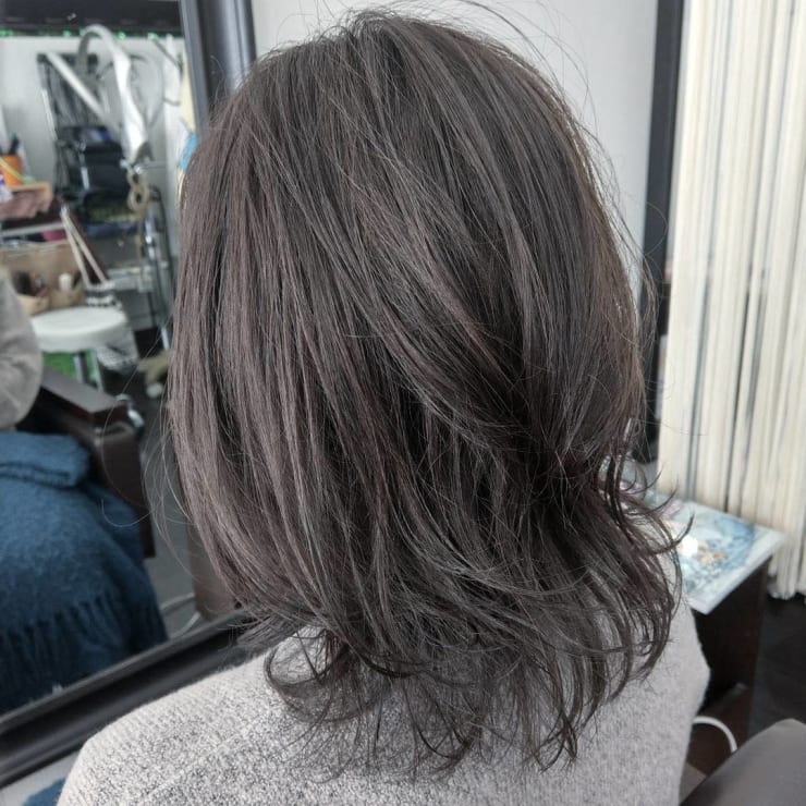 ラベージュ ラベンダーアッシュ グレージュ 伊勢崎市美容室 Add9 アドナインス 伊勢崎店 アドナインスイセサキテン のヘアスタイル 美容院 美容室を予約するなら楽天ビューティ