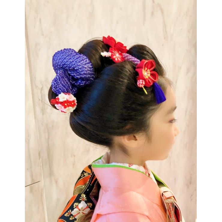 七五三日本髪ーふっくら可愛い舞子風ー Hair Make Opsis オプシス のヘアスタイル 美容院 美容室を予約するなら楽天ビューティ