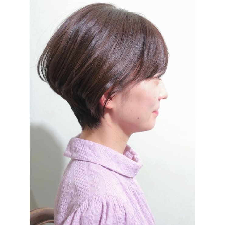 辺見えみりさん風好感度upショート Beautrium 銀座265 ビュートリアム のヘアスタイル 美容院 美容室を予約するなら楽天ビューティ