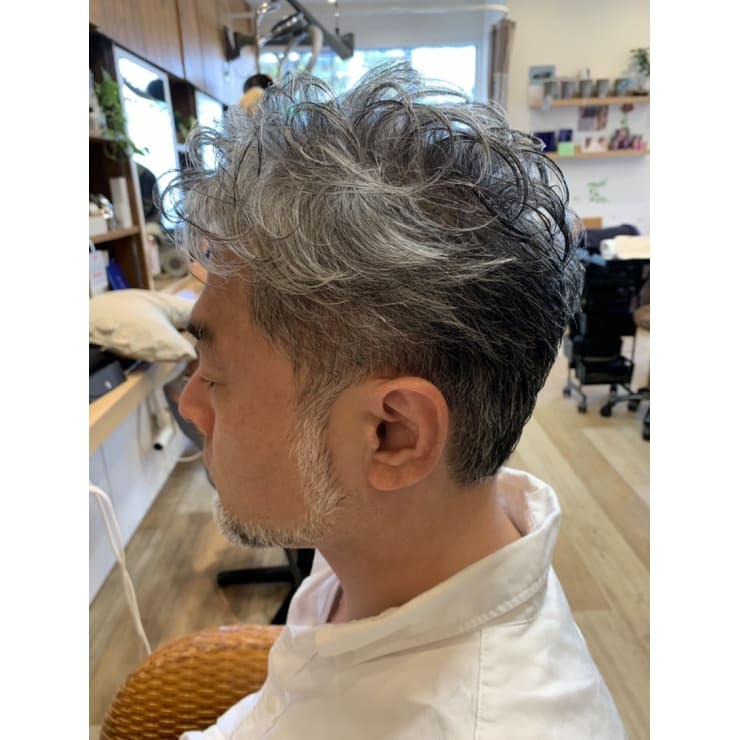 シニアメンズカット Bpj S 目黒店 ビーピージェイズメグロテン のヘアスタイル 美容院 美容室を予約するなら楽天ビューティ