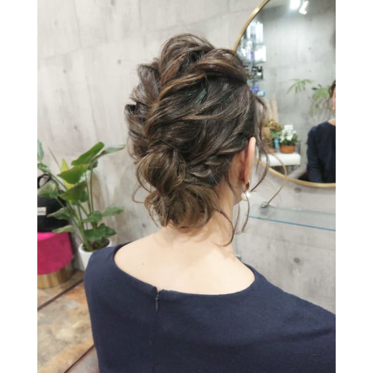 結婚式ヘアアレンジ Crete Hair Resort クレタ ヘアリゾート のヘアスタイル 美容院 美容室を予約するなら楽天ビューティ