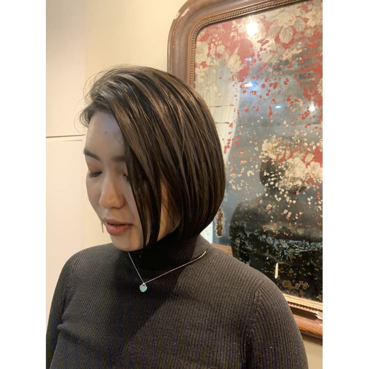 ミニボブスタイル Baroque Tokyo バロックトーキョー のヘアスタイル 美容院 美容室を予約するなら楽天ビューティ