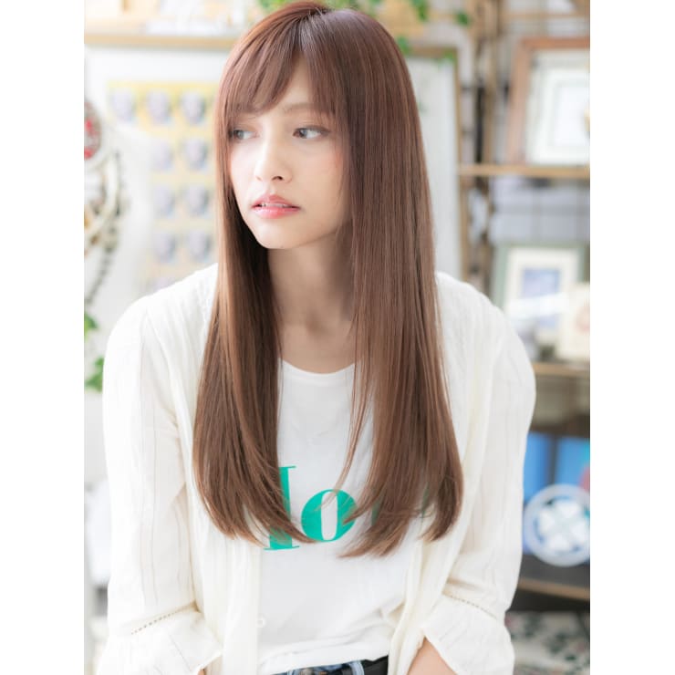 外国人風 エキゾチック小顔ストレート トリートメント Cover Hair Bliss 北浦和西口店 髪質改善 縮毛矯正 ヘッドスパ カバーヘアブリス キタウラワニシグチテン のヘアスタイル 美容院 美容室を予約するなら楽天ビューティ