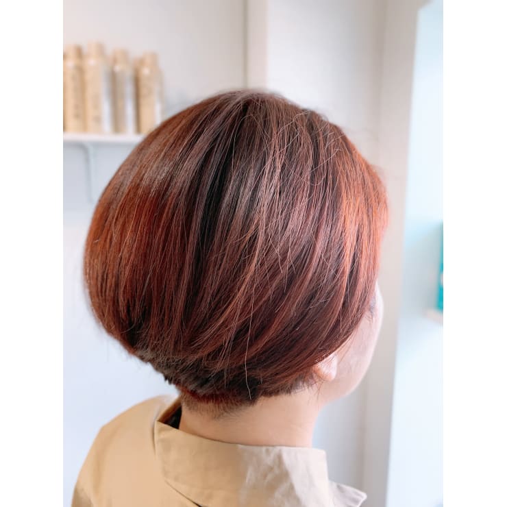 刈り上げショートボブ L Ism エルイズム のヘアスタイル 美容院 美容室を予約するなら楽天ビューティ