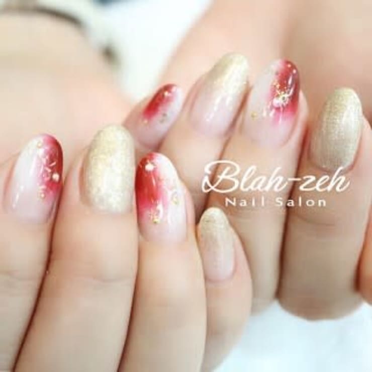 新春カラー お正月ネイル Blah Zeh ブラゼ のネイルデザイン ネイル まつげサロンを予約するなら楽天ビューティ 新春カラー お正月ネイル Blah Zeh ブラゼ のネイルデザイン ネイル まつげサロンを予約するなら楽天ビューティ