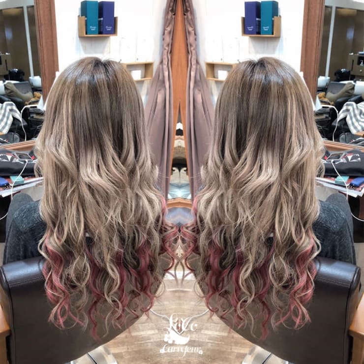 ヒューマンレッドを取り込もう Loco ロコ のヘアスタイル 美容院 美容室を予約するなら楽天ビューティ