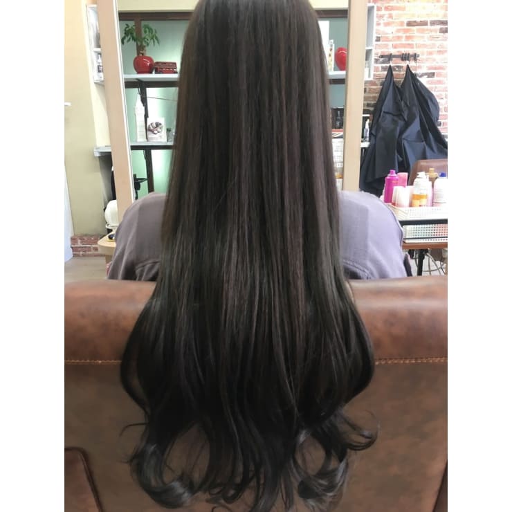 お客様ヘア 艶髪 アッシュブラウンスーパーロング Pine パイン のヘアスタイル 美容院 美容室を予約するなら楽天ビューティ