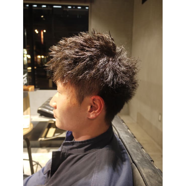 ショートツイスト Men S Hair Spice 駅前店 メンズ ヘア スパイス エキマエテン のヘアスタイル 美容院 美容室を予約するなら楽天ビューティ