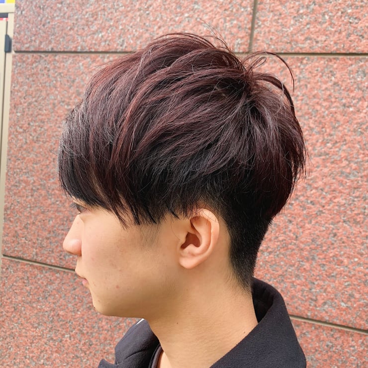 メンズスタイル ツートンカラー Salon De Milk Mizonokuchi サロンドミルクミゾノクチ のヘアスタイル 美容院 美容室を予約するなら楽天ビューティ