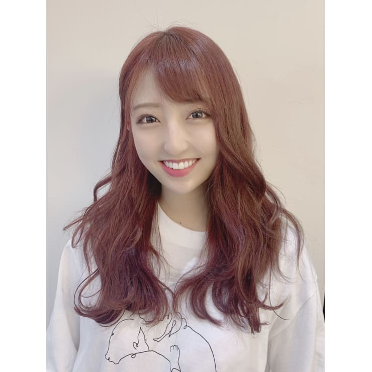 ブリーチ1回で出来るスモーキーピンク Salon De Milk Mizonokuchi サロンドミルクミゾノクチ のヘアスタイル 美容院 美容室を予約するなら楽天ビューティ