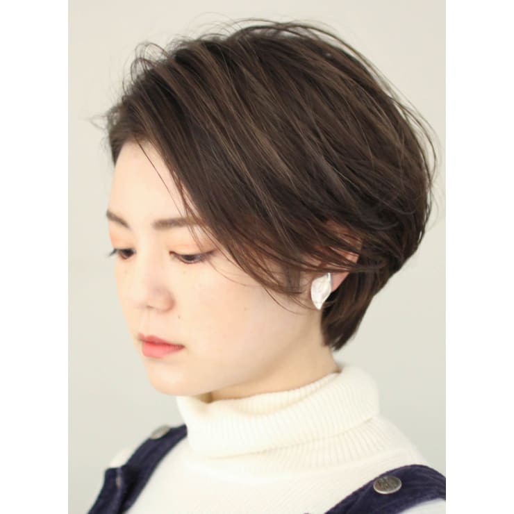 30代40代 前髪長め大人ショートボブ 簡単スタイリング 小 Circus By Beautrium 青山 サーカスバイビュートリアム アオヤマ のヘアスタイル 美容院 美容室を予約するなら楽天ビューティ