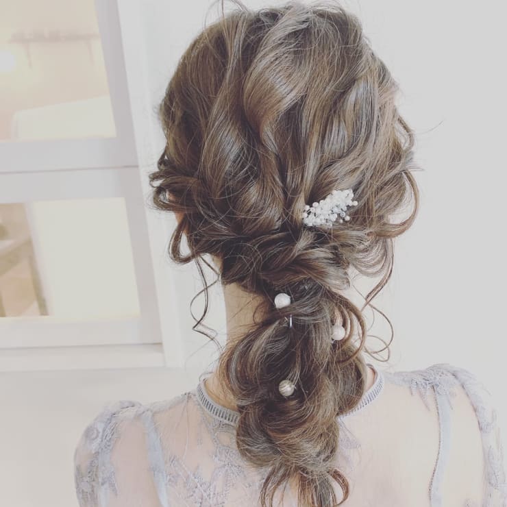 ヘアアレンジセット Au 美容室 アウ のヘアスタイル 美容院 美容室を予約するなら楽天ビューティ