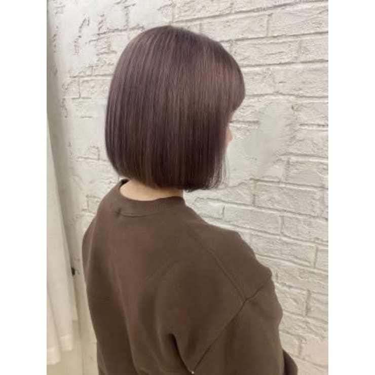 ラベージュラベンダーベージュカラーボブブリーチカラー4071 Prize 池袋西口店 プライズ のヘアスタイル 美容院 美容室を予約するなら楽天ビューティ