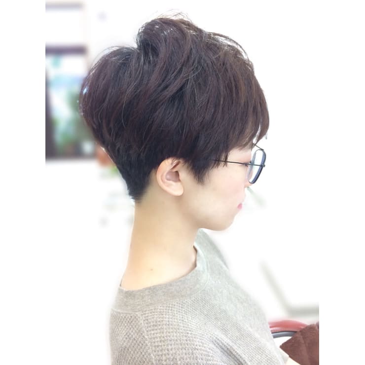 ベリーショート ハンサム女子 Hair Verde ヘアー ヴェルデ のヘアスタイル 美容院 美容室を予約するなら楽天ビューティ