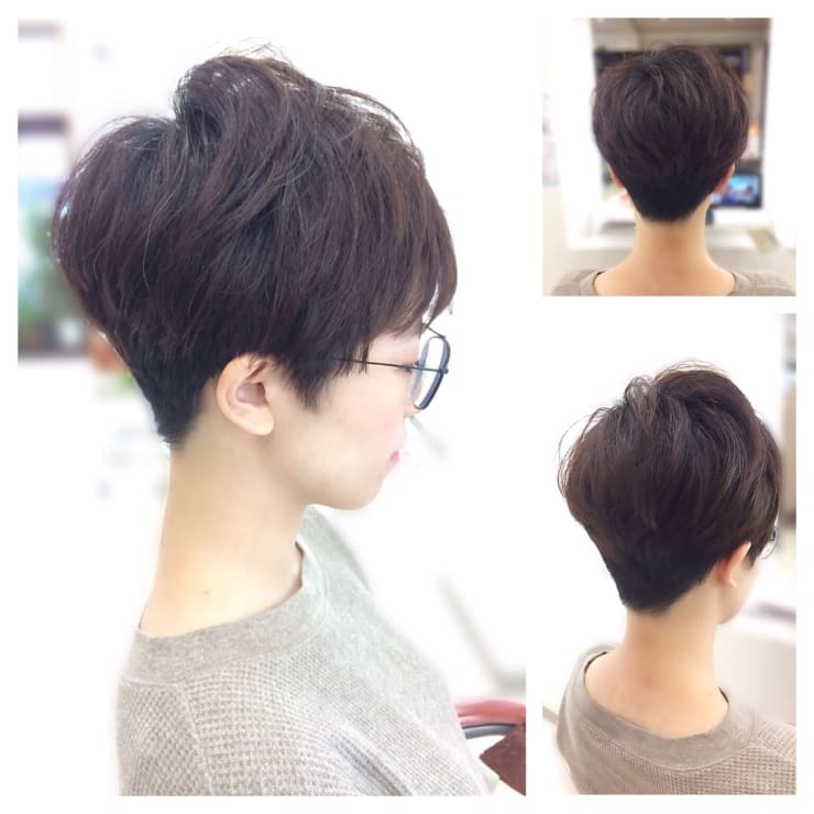 ベリーショート ハンサム女子 Hair Verde ヘアー ヴェルデ のヘアスタイル 美容院 美容室を予約するなら楽天ビューティ