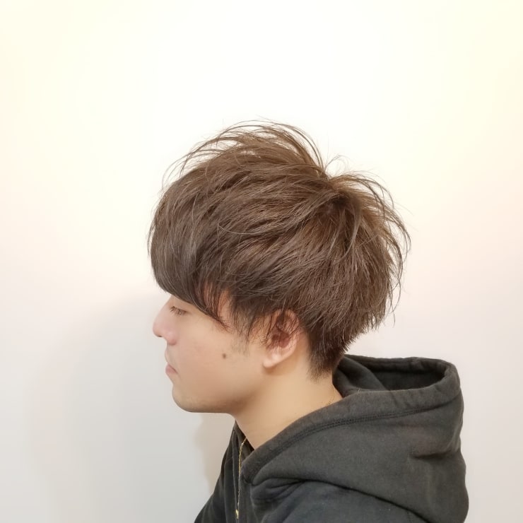 ネープレス ツーブロック メンズカラー マッシュ Loana Roppongi ロアナロッポンギ のヘアスタイル 美容院 美容室を予約するなら楽天ビューティ
