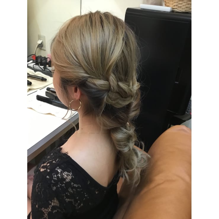 アップスタイル ヘアセット メイク 着付 レンタル着物の専門店 ドレス21 ドレスニジュウイチ のヘアスタイル 美容院 美容室を予約するなら楽天ビューティ