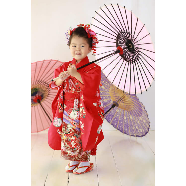 七五三トータルパック | ヘアセット・メイク・着付・レンタル着物の