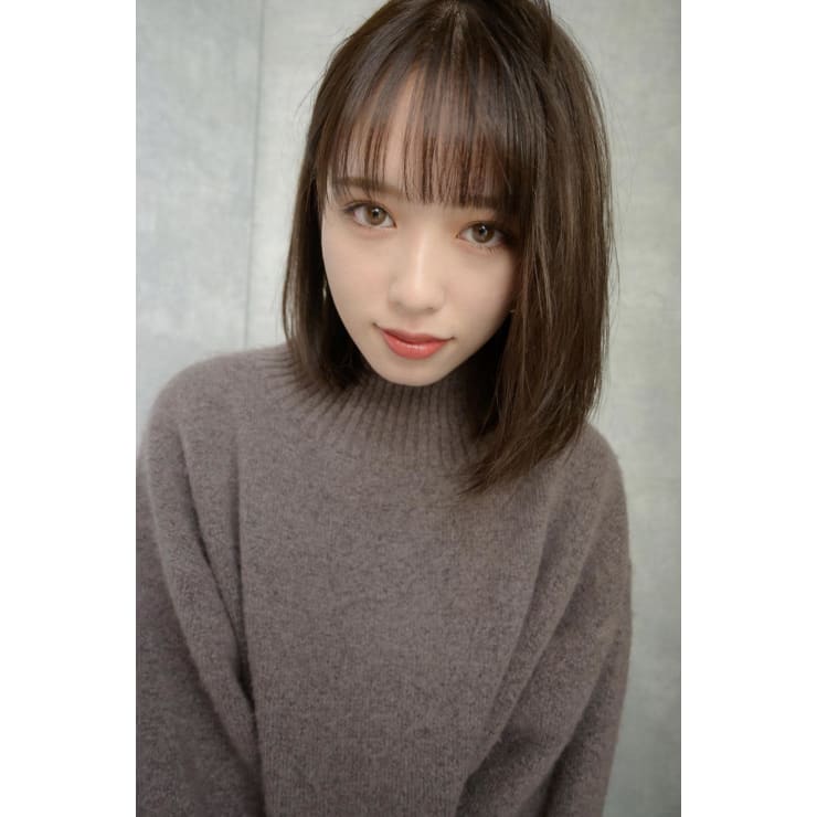 代30代40代 耳かけストレート内巻きボブ 伊藤 Reginavita 栄店 レジナヴィータ サカエテン のヘアスタイル 美容院 美容室を予約するなら楽天ビューティ