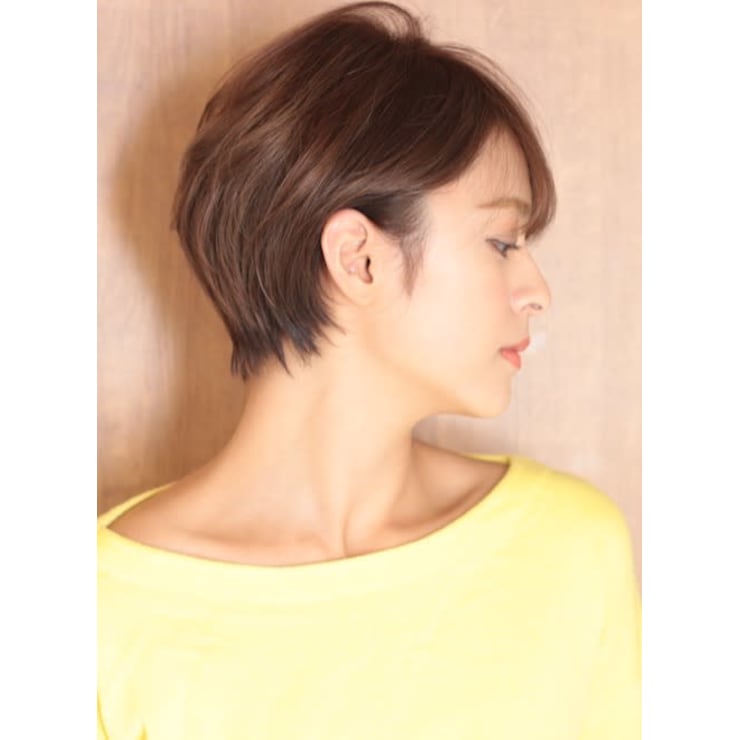 40代50代 大人のこなれショートヘア Beautrium Ginza ビュートリアム のヘアスタイル 美容院 美容室を予約するなら楽天ビューティ