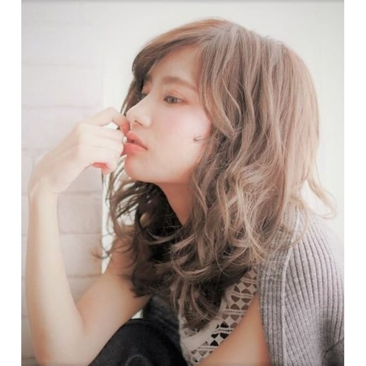 クールフェミニン ひし形パーマロング 浅草 美容院 Cocode Salon Hanare 髪質改善個室サロン New Open アサクサビヨウイン ココデサロンハナレ カミシツカイゼンコシツサロン ニューオープン のヘアスタイル 美容院 美容室を予約するなら楽天ビューティ