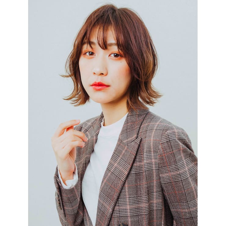 外ハネ 大人ウェーブ F Parade エフパレード のヘアスタイル 美容院 美容室を予約するなら楽天ビューティ