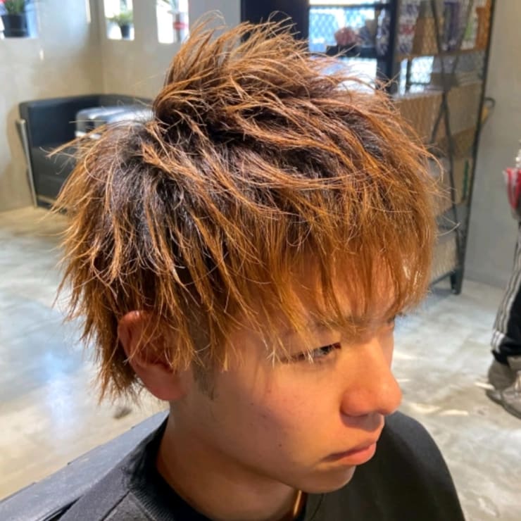 ショートウルフ Men S Hair Spice 本庄 メンズヘアースパイスホンジョウ のヘアスタイル 美容院 美容室を予約するなら楽天ビューティ