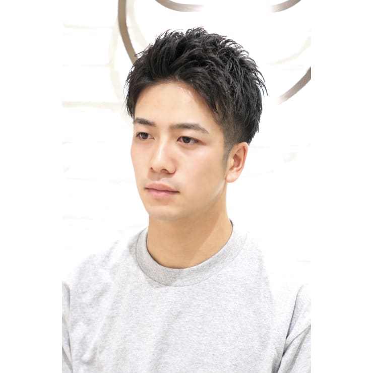 くせ毛風アップバングショート Yoshizawa Inc Premium 横浜 桜木町店 ヨシザワインクプレミアムヨコハマ のヘアスタイル 美容院 美容室を予約するなら楽天ビューティ