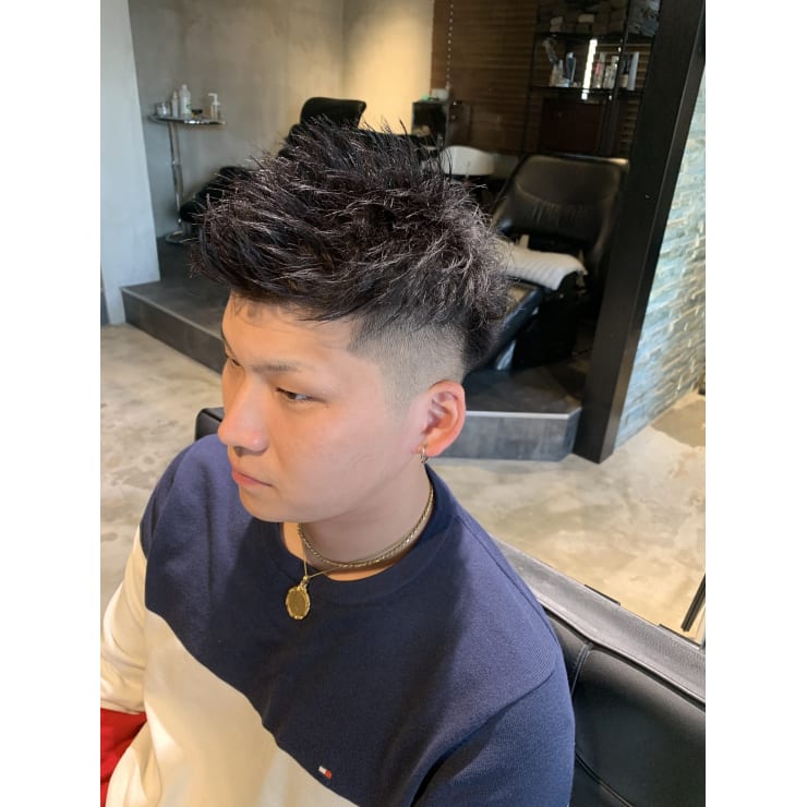 ツーブロックジェットモヒカン | Men's Hair SPICE 駅前店(メンズ ヘア