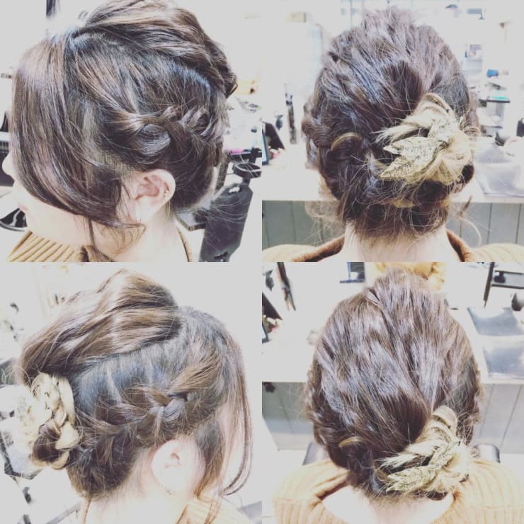 波ウェーブ シニヨン ヘアセット Artesia By Anyhow アルテシアバイエニハウ のヘアスタイル 美容院 美容室を予約するなら楽天ビューティ