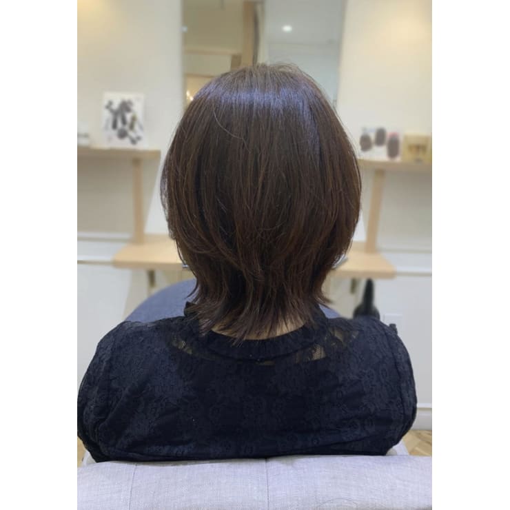 ウルフ風レイヤーボブ Luana Hair Treatment ルアナヘアーアンドトリートメント のヘアスタイル 美容院 美容室を予約するなら楽天ビューティ