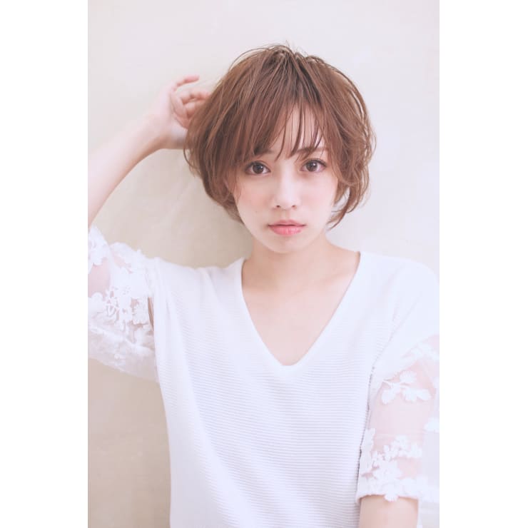 40代からのショートボブパーマA671 | ALICe by AFLOAT(アリス