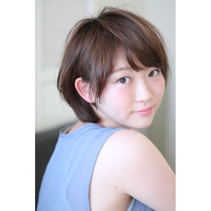 大人かわいい代30代40代 ハンサムショート Hair Atelier Mer ヘアーアトリエメル のヘアスタイル 美容院 美容室を予約するなら楽天ビューティ