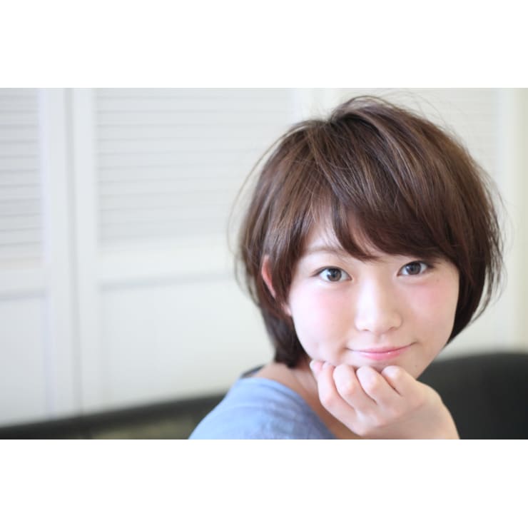 大人かわいい代30代40代 ハンサムショート Hair Atelier Mer ヘアーアトリエメル のヘアスタイル 美容院 美容室を予約するなら楽天ビューティ