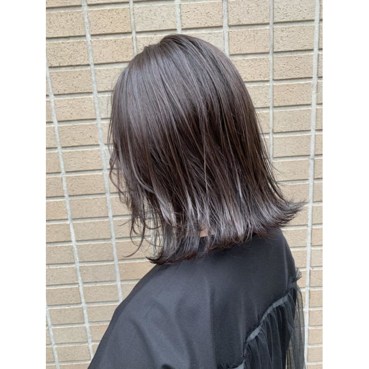春夏 透明感カラー ブリーチなし アッシュグレージュ Marju銀座 マージュギンザ のヘアスタイル 美容院 美容室を予約するなら楽天ビューティ