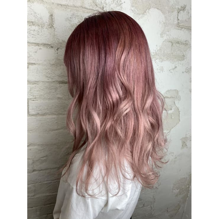 イルミナカラーペールカラーピンク夏髪池袋 | prize Iris 池袋