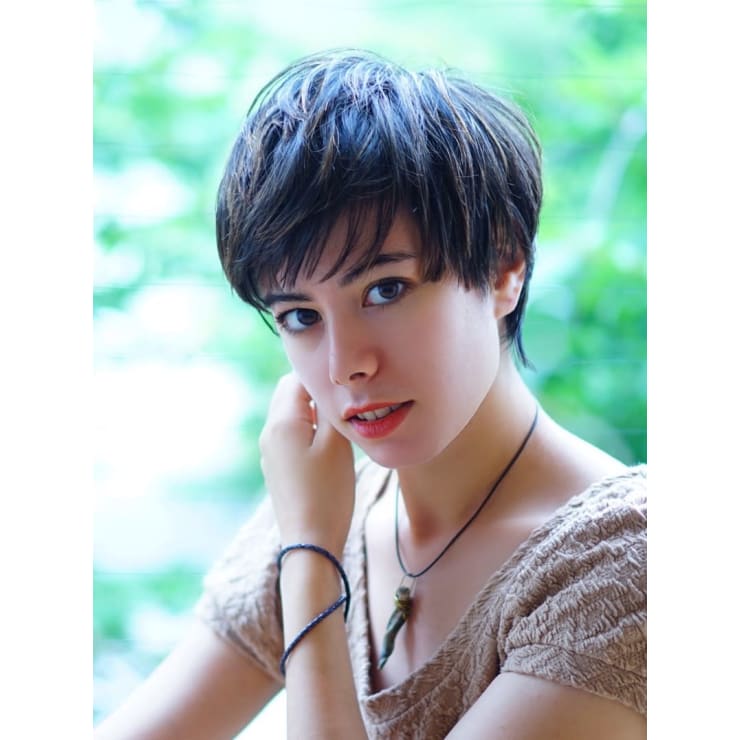 森星風ショートヘア Beautrium 鎌倉小町 ビュートリアム のヘアスタイル 美容院 美容室を予約するなら楽天ビューティ