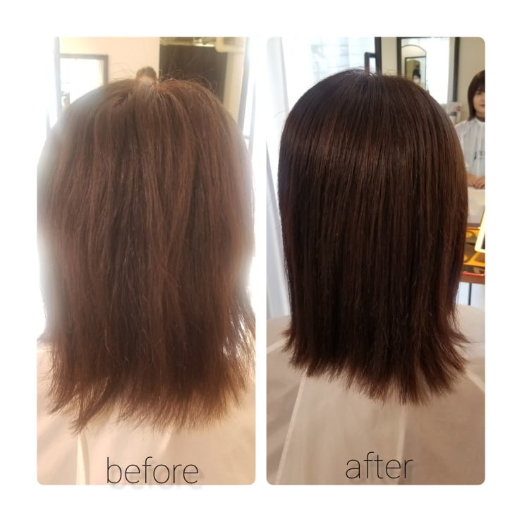 信じられない と声が多数 クセで硬い髪の毛もなめらか手触りに変わる髪質改善avantプレミアム縮毛矯 Avant アバント のこだわり特集 美容院 美容室を予約するなら楽天ビューティ