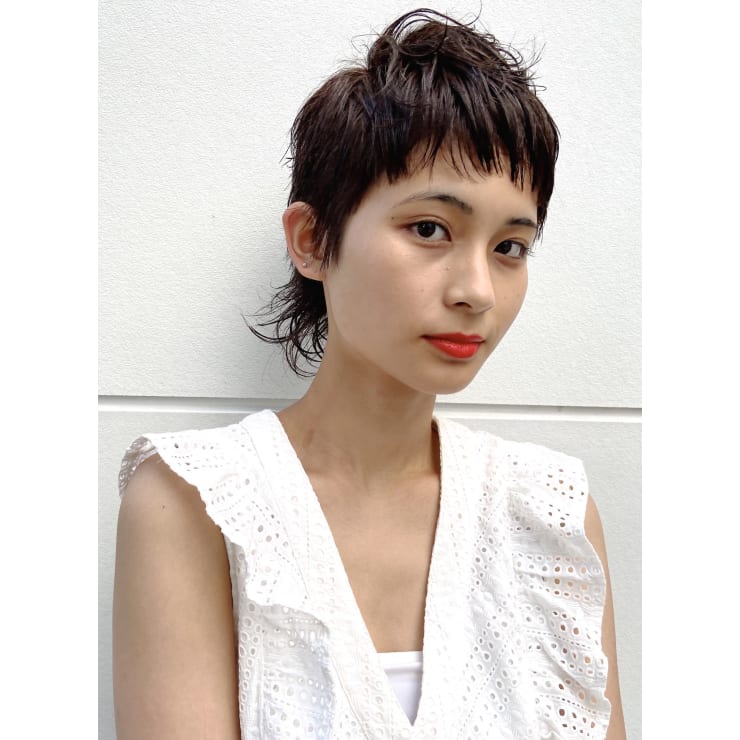 森星風大人のショートウルフ Beautrium 福岡 ビュートリアム のヘアスタイル 美容院 美容室を予約するなら楽天ビューティ 森星風大人のショートウルフ Beautrium 福岡 ビュートリアム のヘアスタイル 美容院 美容室を予約するなら楽天ビューティ
