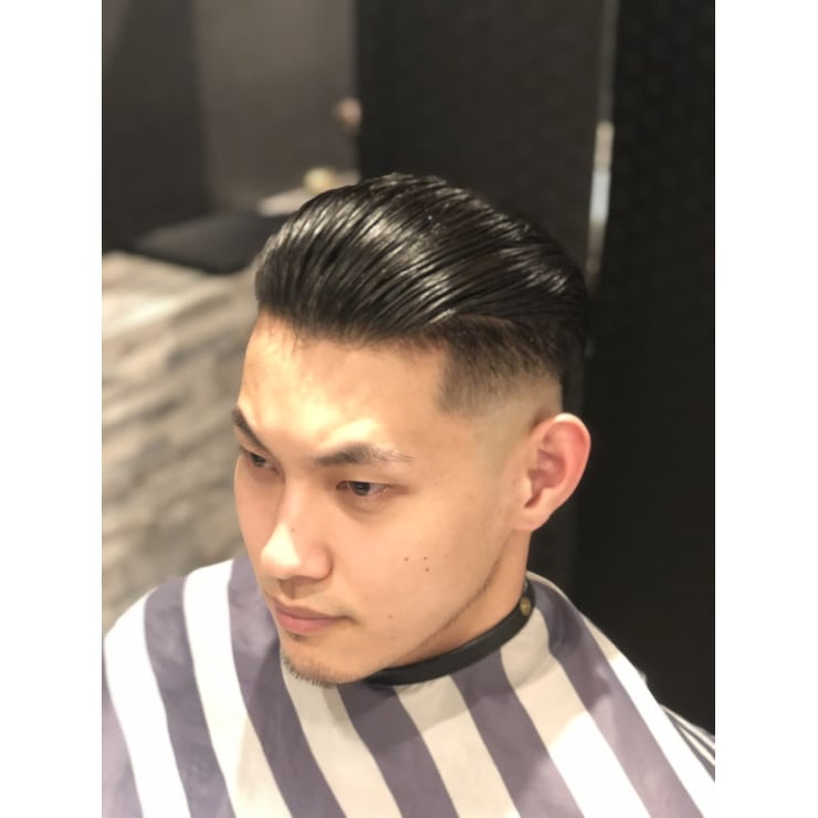 スリックバック Bar Ber Shop Regalo バーバーショップレガロ のヘアスタイル 美容院 美容室を予約するなら楽天ビューティ