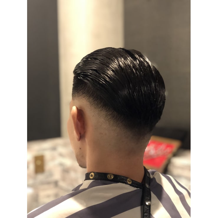 スリックバック Bar Ber Shop Regalo バーバーショップレガロ のヘアスタイル 美容院 美容室を予約するなら楽天ビューティ