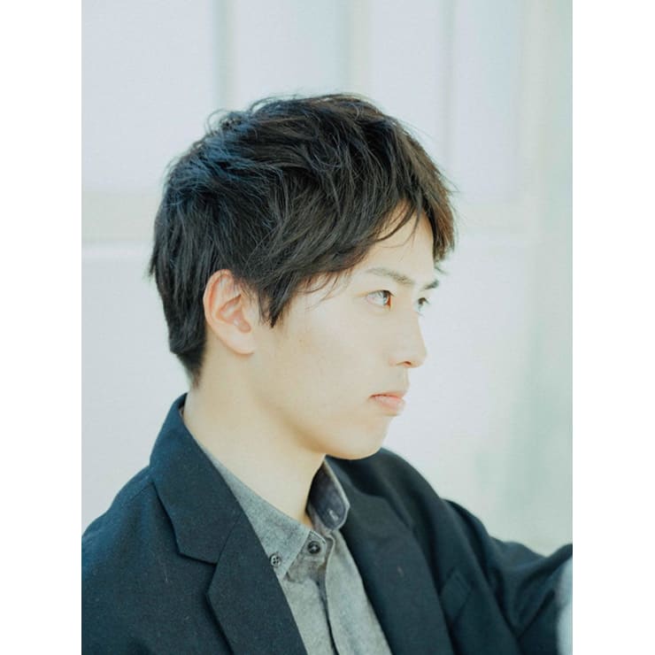 くせ毛風ニュアンスメンズショート Hair Spa Ingrove 千葉ニュータウン店 イングローブ のヘアスタイル 美容院 美容室を予約するなら楽天ビューティ