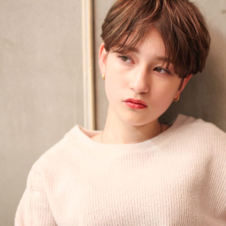 大人ハンサムショート 大人美人 センター分け くびれ 境勇人 Circus By Beautrium 青山 サーカスバイビュートリアム アオヤマ のヘアスタイル 美容院 美容室を予約するなら楽天ビューティ