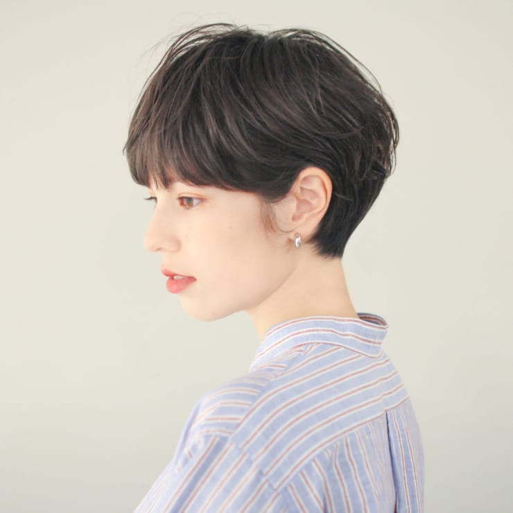 大人かわいいベリーショートヘア Circus By Beautrium 青山 サーカスバイビュートリアム アオヤマ のヘアスタイル 美容院 美容室を予約するなら楽天ビューティ