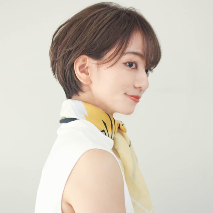 大人かわいい前髪長めショートヘア Circus By Beautrium 青山 サーカスバイビュートリアム アオヤマ のヘアスタイル 美容院 美容室を予約するなら楽天ビューティ