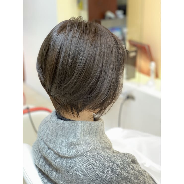 ひし形前下がりボブ Qualis 上板橋店 クオリスカミイタバシテン のヘアスタイル 美容院 美容室を予約するなら楽天ビューティ