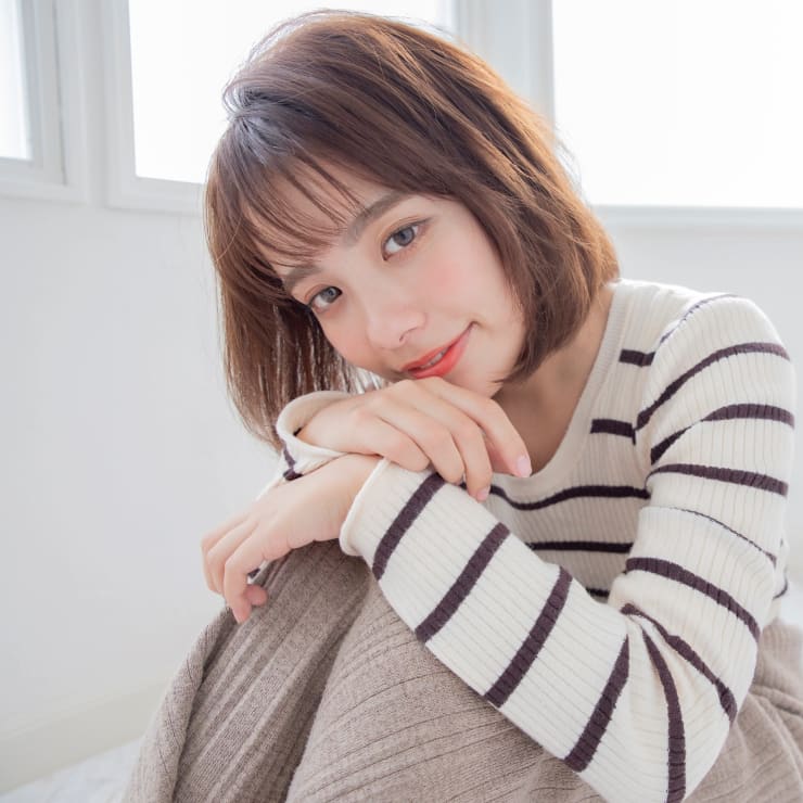 春ｘフレンチボブ 全席半個室サロン Natural 仙台店 ナチュラル センダイテン のヘアスタイル 美容院 美容室を予約するなら楽天ビューティ