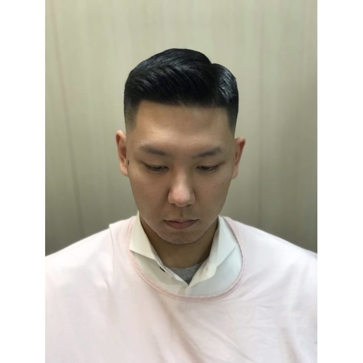 七三クラシカルバーバースタイル 銀座マツナガ 東京駅店 ギンザマツナガ トウキョウエキテン のヘアスタイル 美容院 美容室を予約するなら楽天ビューティ