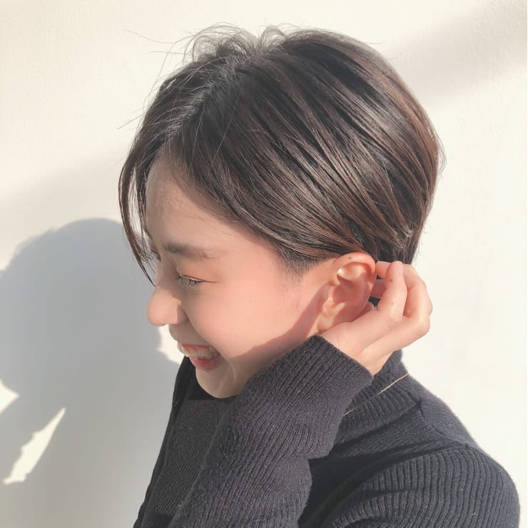 まとまり ベリーショート Katsuki 上津店 カツキ カミツテン のヘアスタイル 美容院 美容室を予約するなら楽天ビューティ